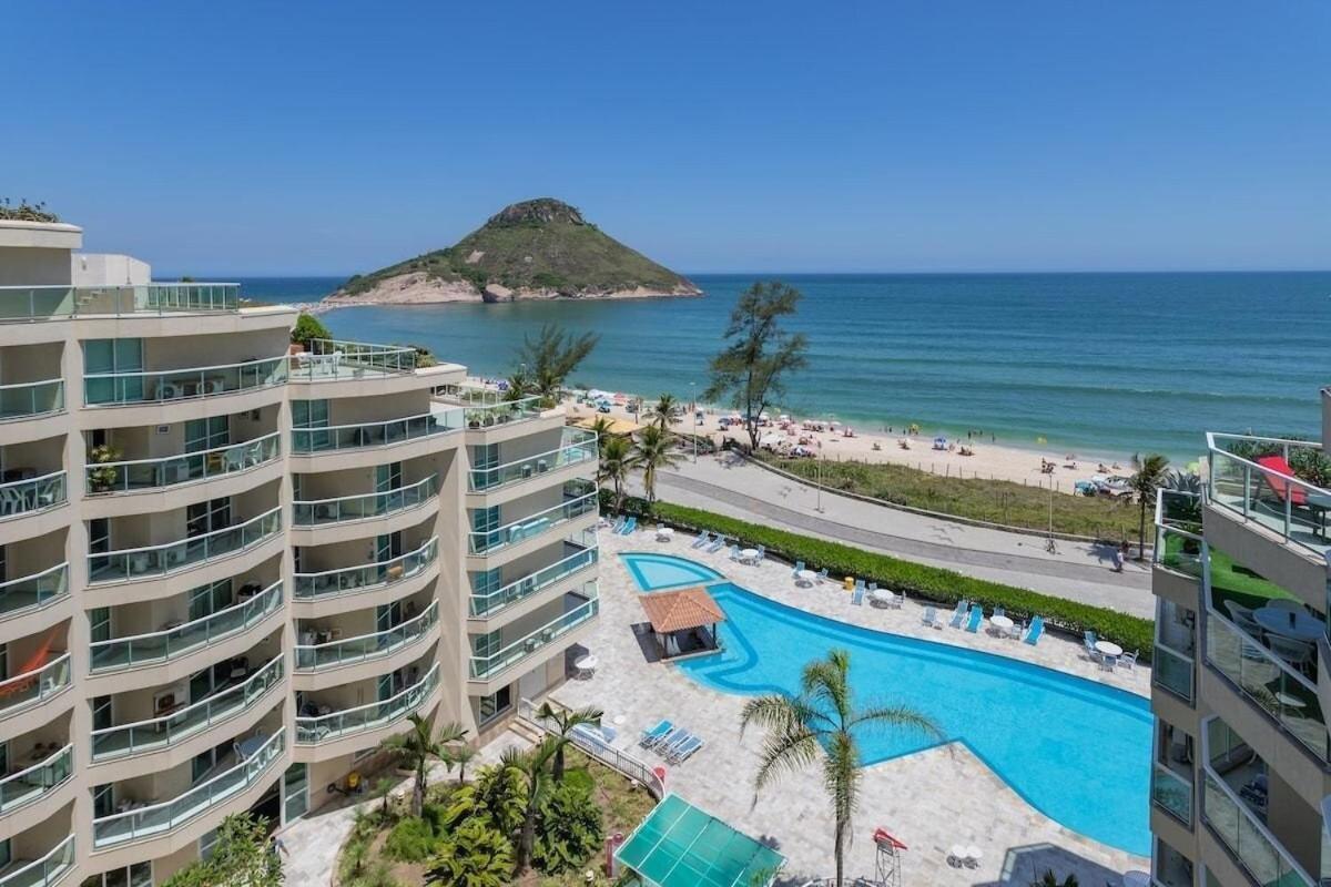 Apart Hotel A Beira Mar Na Praia Do Recreio Рио-де-Жанейро Экстерьер фото