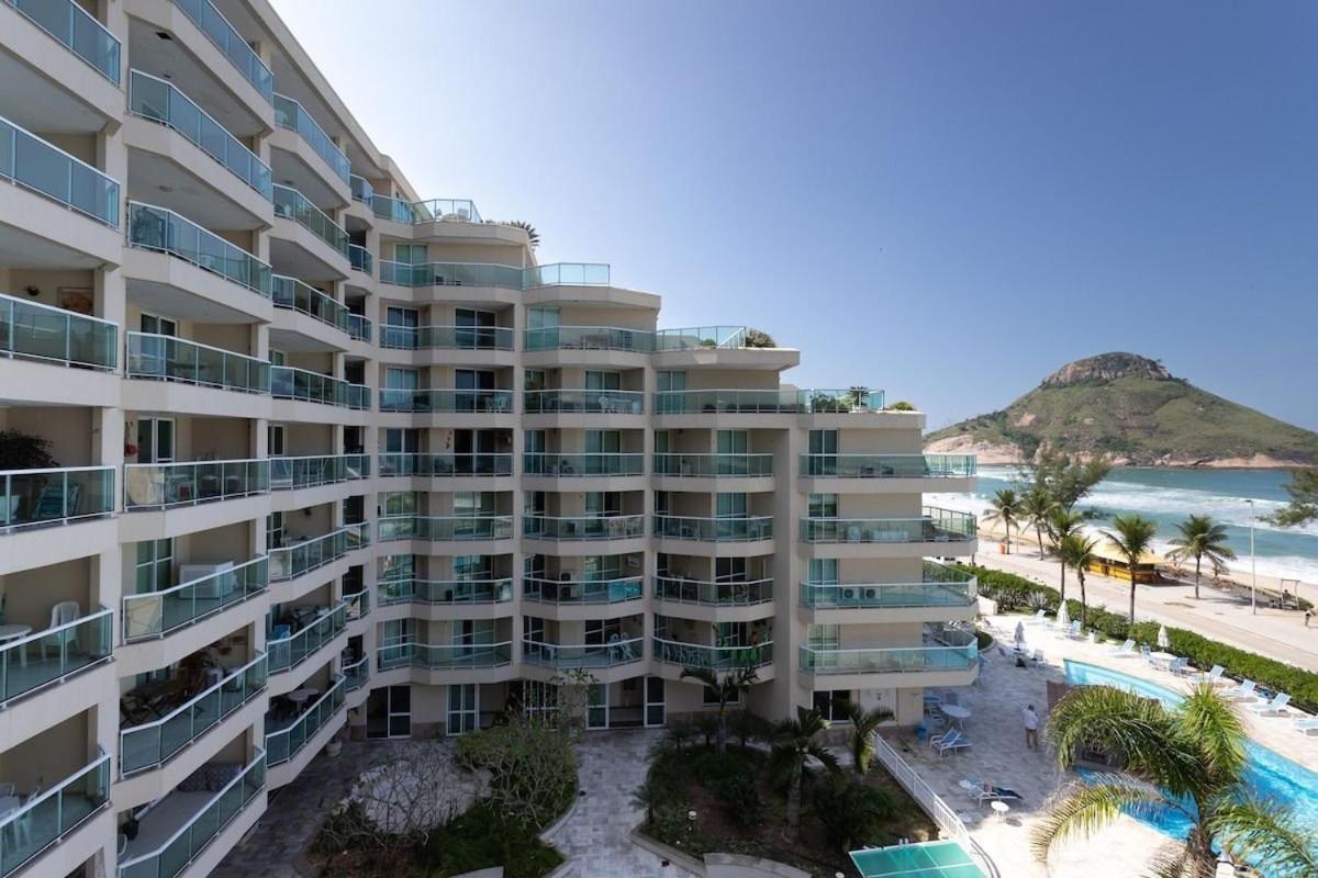 Apart Hotel A Beira Mar Na Praia Do Recreio Рио-де-Жанейро Экстерьер фото