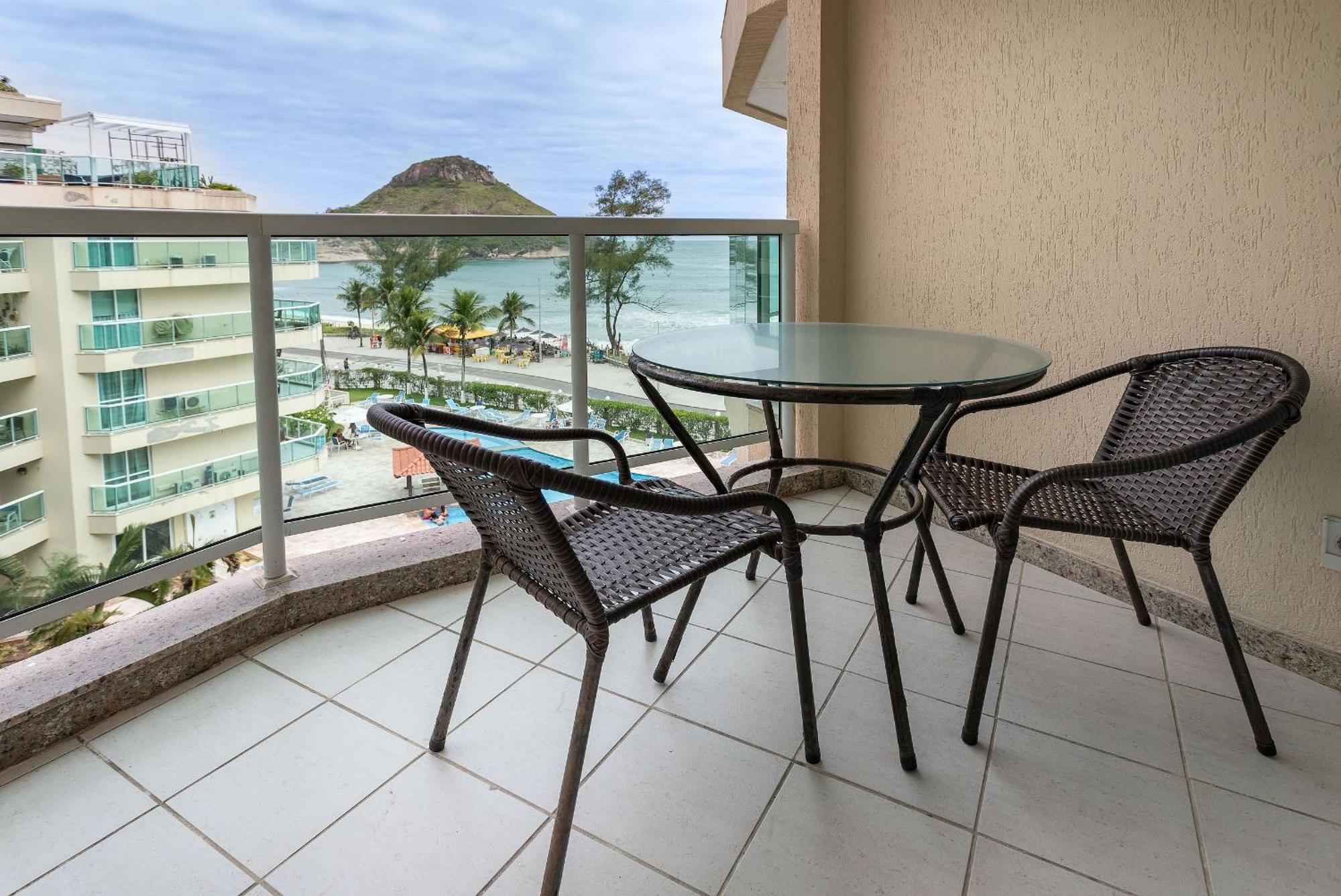 Apart Hotel A Beira Mar Na Praia Do Recreio Рио-де-Жанейро Экстерьер фото