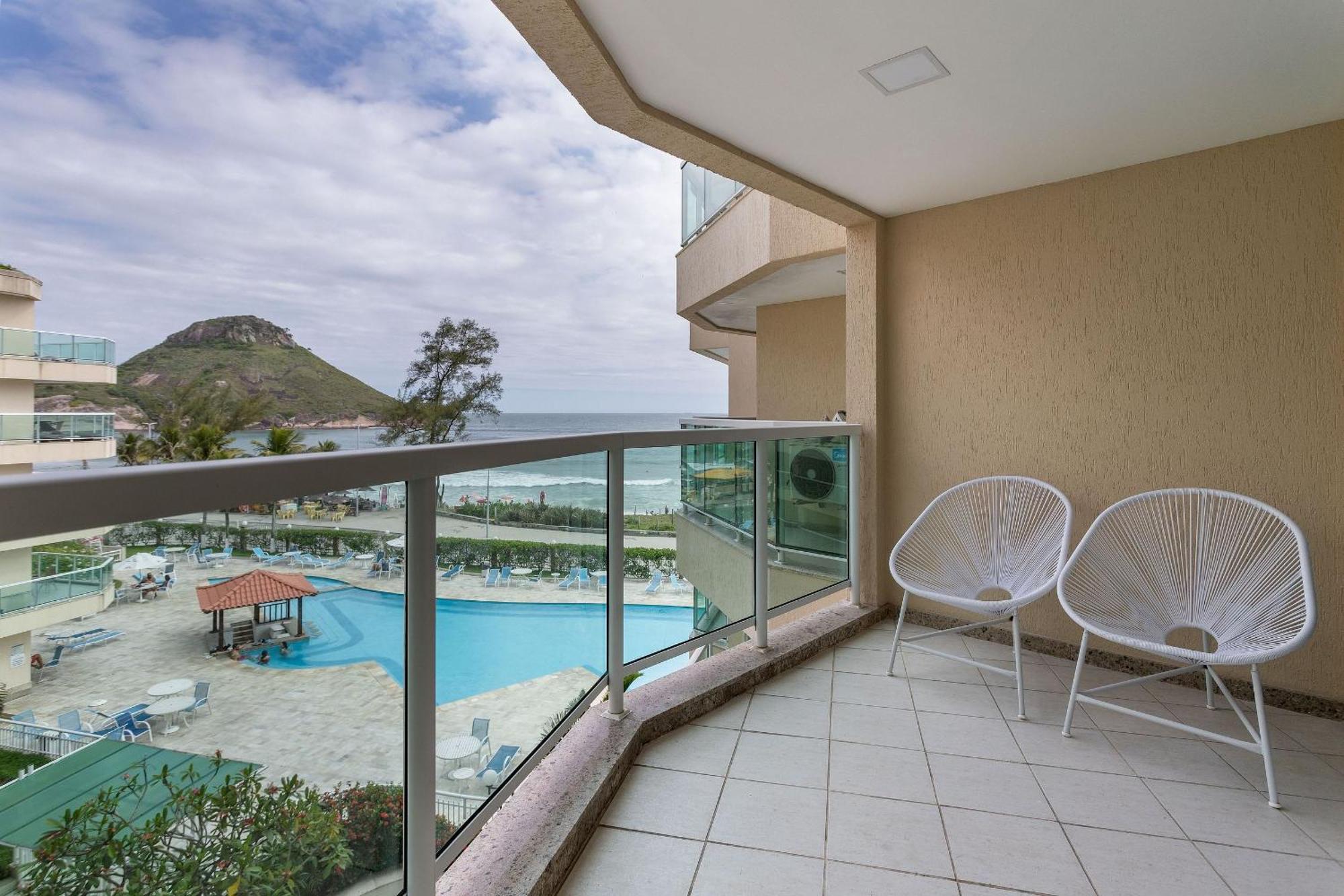Apart Hotel A Beira Mar Na Praia Do Recreio Рио-де-Жанейро Экстерьер фото