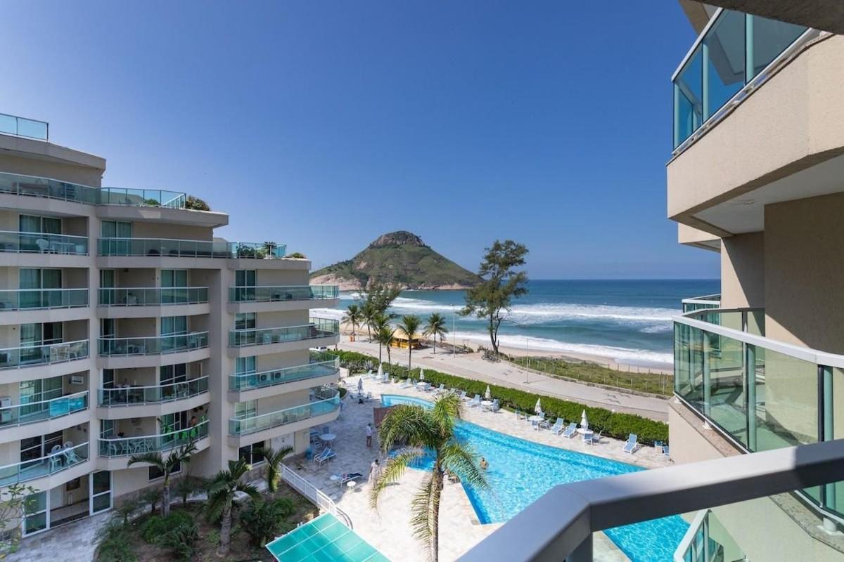 Apart Hotel A Beira Mar Na Praia Do Recreio Рио-де-Жанейро Экстерьер фото