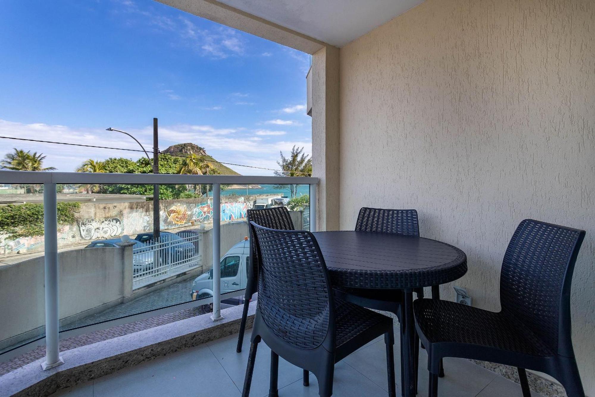 Apart Hotel A Beira Mar Na Praia Do Recreio Рио-де-Жанейро Экстерьер фото
